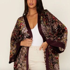 Band Of Gypsies Duster Cardigan Size L